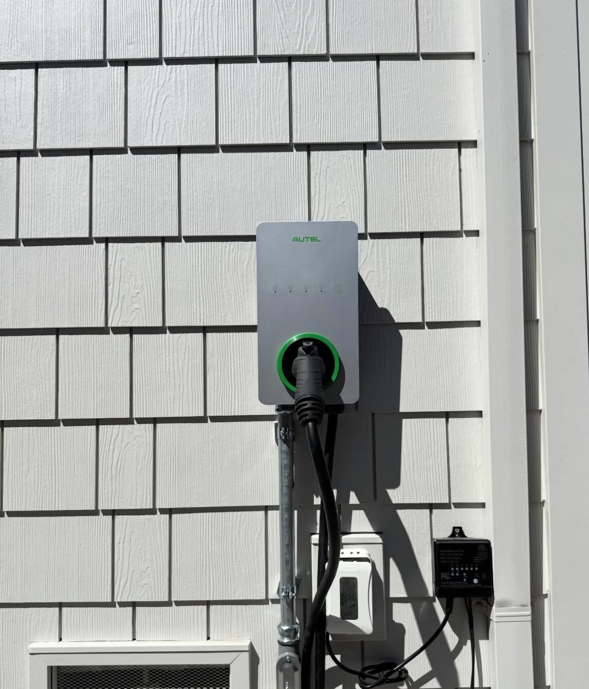 Hardwired 48A Level 2 EV charger install